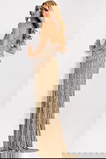 back of gold and silver dress 49242