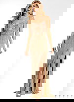 Sparkling Beaded Cutout Gown 48548 - Image 13