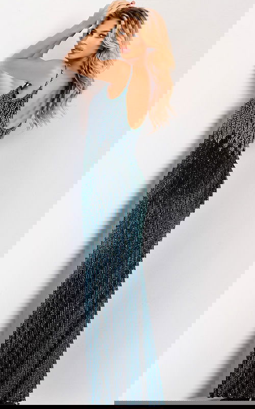 open back beaded dress 48552