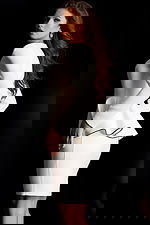 white two piece suit dress and jacket 48568