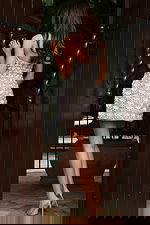 Strapless Embellished Mini Dress With Sculpted Open Back