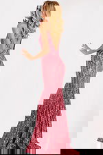 v back embellished dress 48629