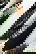 sexy backless black mermaid dress 48663