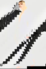 black and white pantsuit 48680