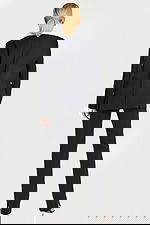 back view of long sleeve jumpsuit 48680