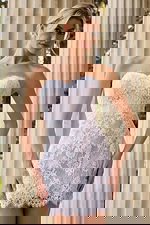 short lace fitted dress 48689