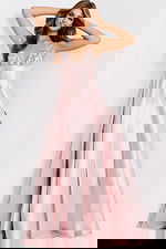 A Line Dress With Beaded Bodice 48732 - Image 4