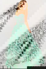 Sweetheart Strapless Dress With Layered Skirt