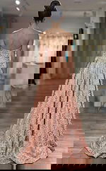 strapless formal gown highlighting structured bodice and flowing skirt volume