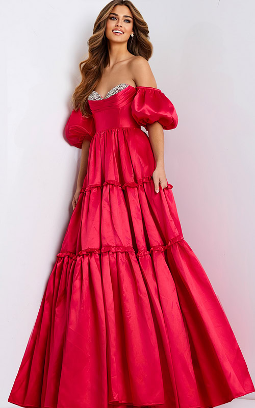 Purple 80s Puff Sleeve Dress Puffy Prom Dresses Voluminous Styles For A  Fairytale Look