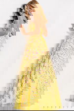 Floral Embroidered Strapless Ball Gown 49070 - Image 2