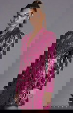 long sleeve jacket with front buttons 49166