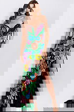 plunging v neckline dess 49234