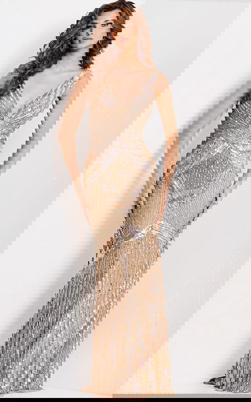 nudev neckline dress 49242