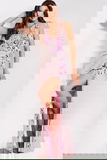 floral embellished dress 49254