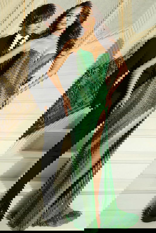 JOVANI サイド装飾ロングドレス♫ JOVANI サイド装飾ロングドレス♫ Long Jovani Designer Prom Dress