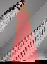 poko a line dress with bow details