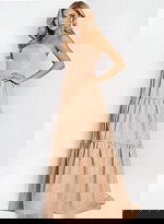 strapless beaded dress 49341