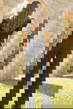 Structured formal jumpsuit with fitted waist and clean straight leg design