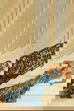 mermaid blue sequin dress 49376