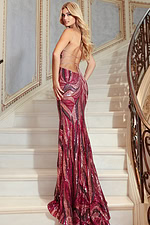 mermaid embellished dress 49376