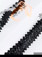 Strapless Corset Gown with 3D Petal Skirt 49384 - Image 10