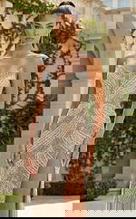 close up of strapless v neckline embellished dress 49452