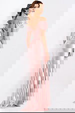 back of corset bodice pink dress 49719