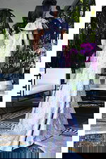 one shoulder floral mother of the bride dress 49847