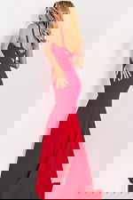 red mermaid gown 49861