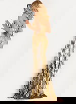 gold sequin dress 50020