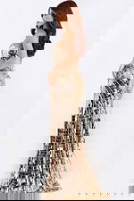 Strapless sweetheart sequin gown