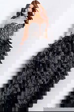 sweetheart neckline beaded dress 50259