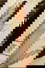 backless nude dress 50284