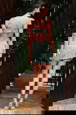 backless blue short mini dress 51591