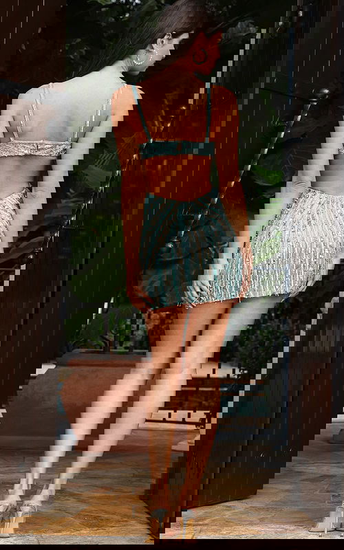 backless blue short mini dress 51591