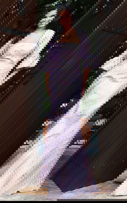 floral strapless mother of the bride dress with matching jacket 51654