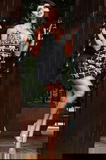 black and silver v neck short fitted dress 52449