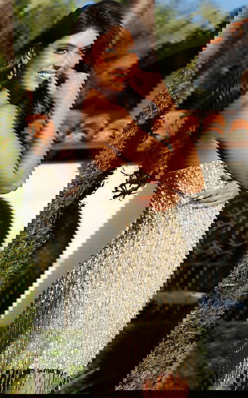 side of embellished nude dress 52609