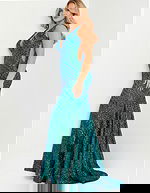 green mermaid dress 59762