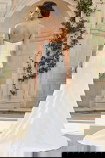 Strapless Fit And Flare Bridal Gown