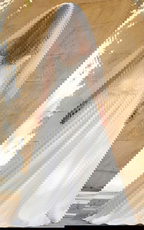 white bridal ball gown JB40784