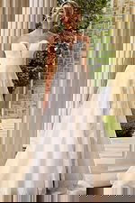 strapless a line dress JB42324