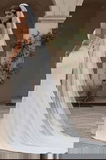 corset bodice lace mermaid dress JB43816