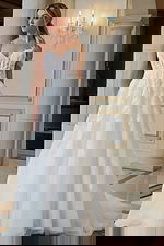 corset bodice long wedding dress JB43863