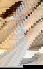 back of mermaid wedding dress JB43896