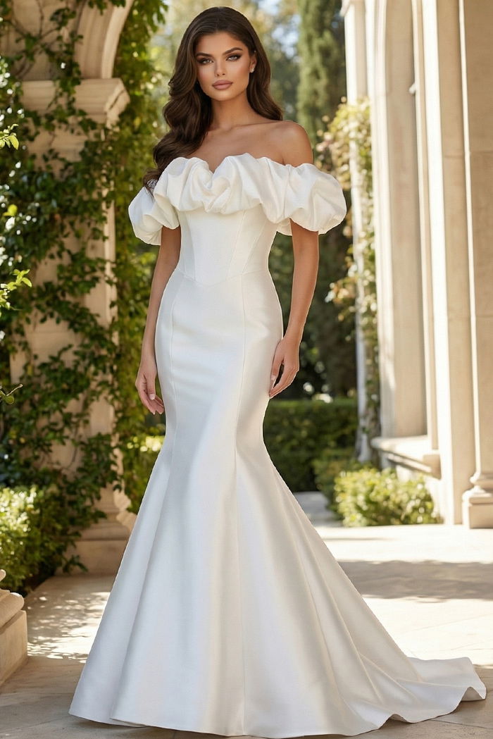 sisterjane シルバー パフスリーブ ドレス sisterjane シルバー パフスリーブ ドレス - メルカリ