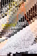 aline lace wedding dress JB44115