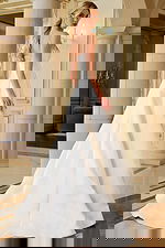 beaded long wedding dress JB45132