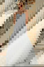 mermaid strapless wedding dress JB45361